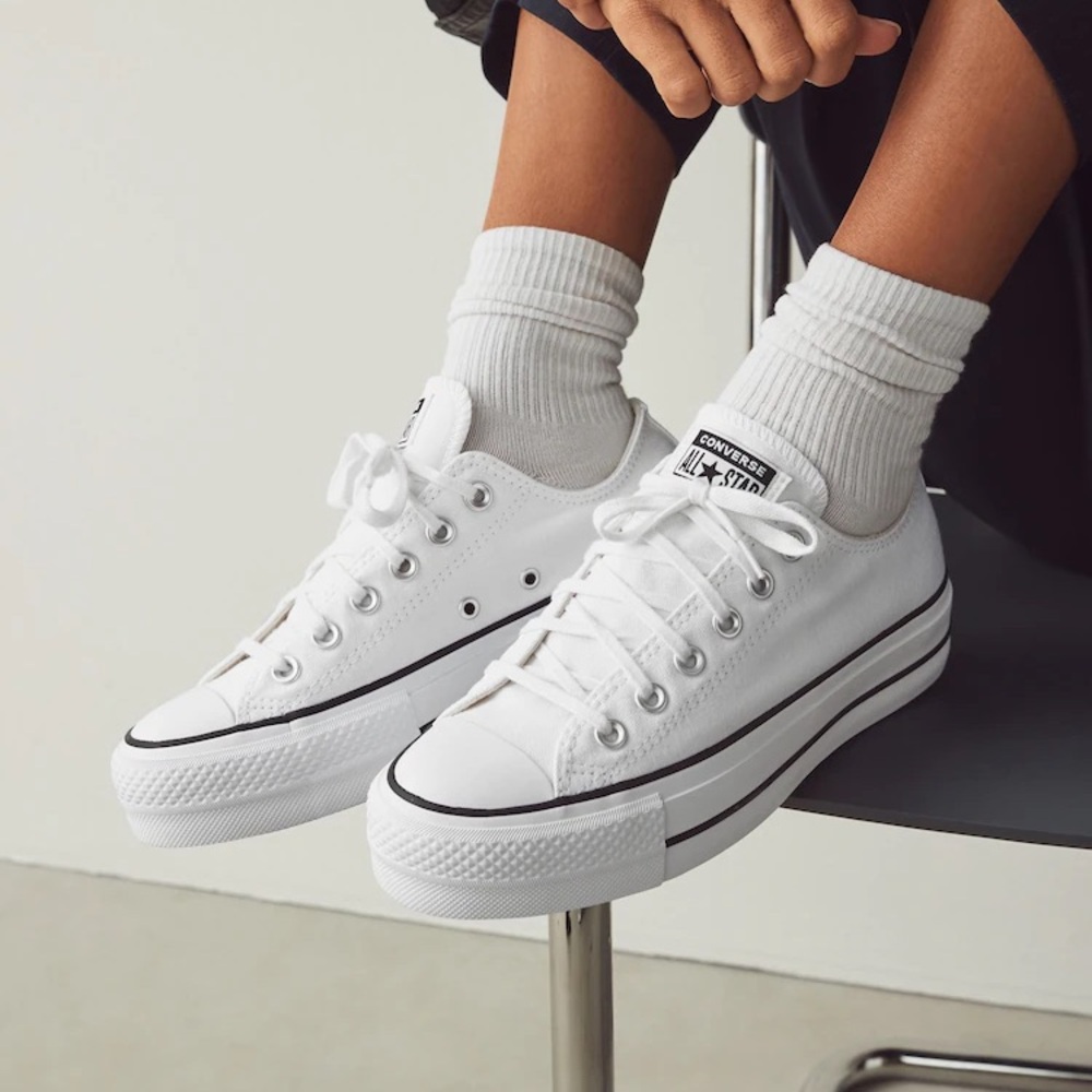 Converse Women's White All Star Lift Sneakers